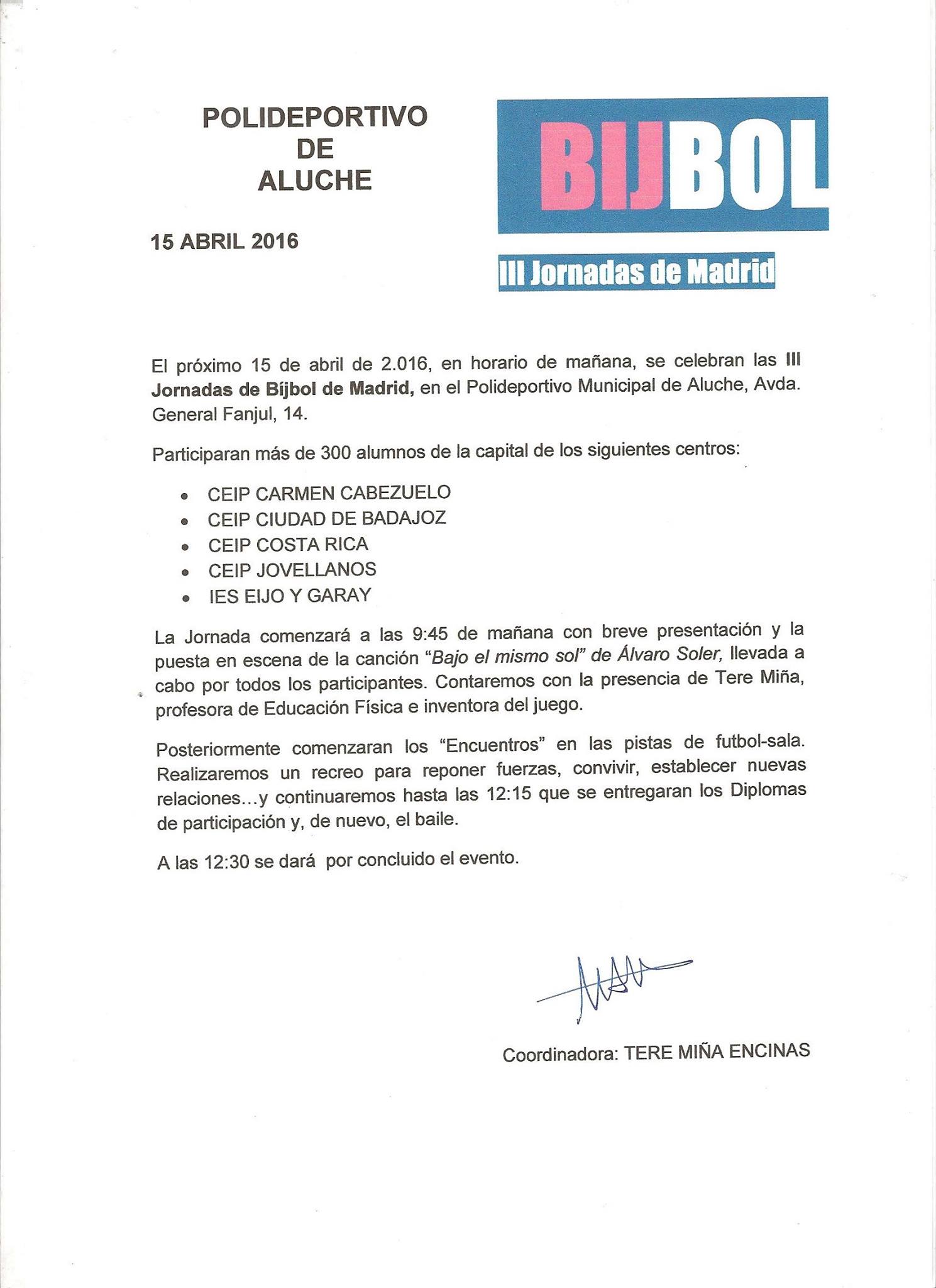 Carta presentación